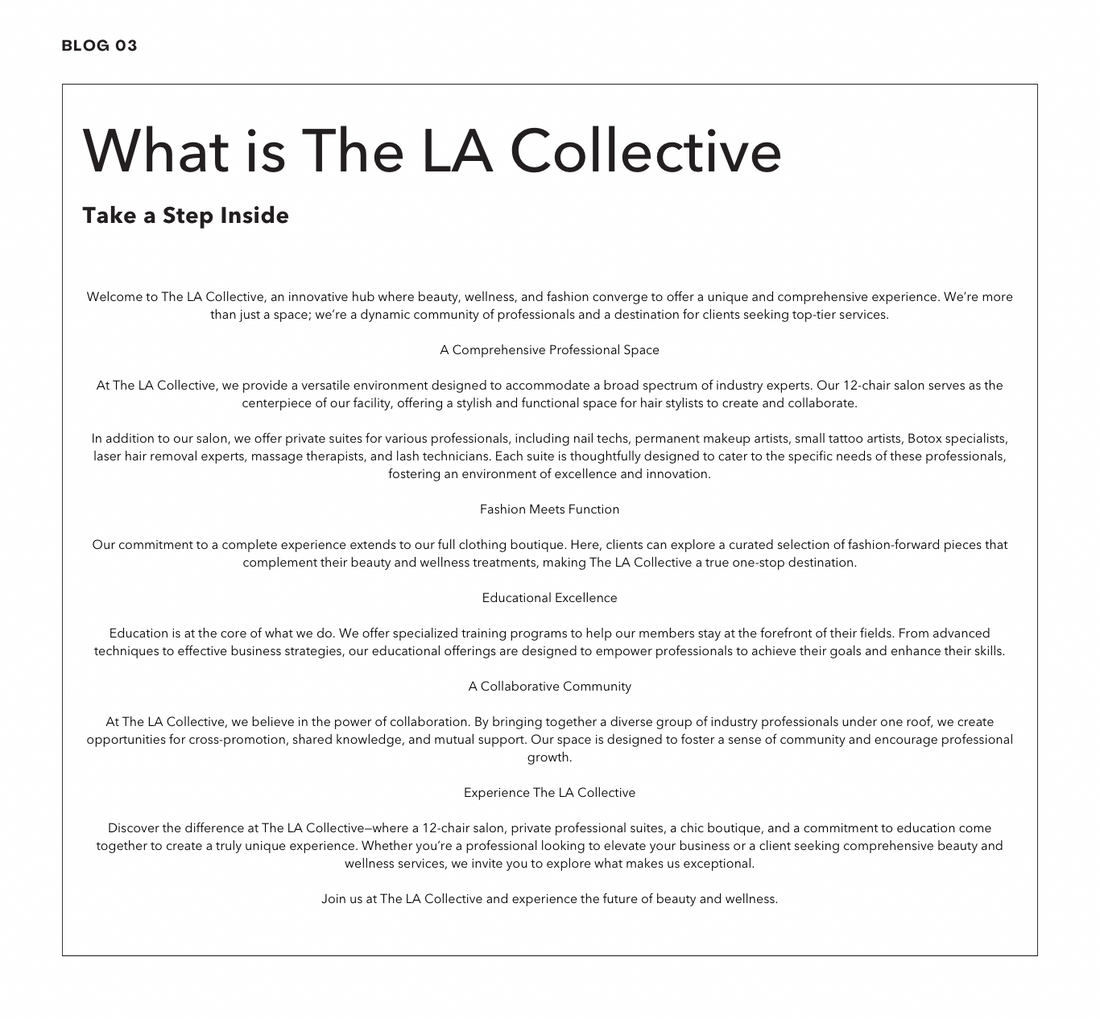 What is The LA Collective.