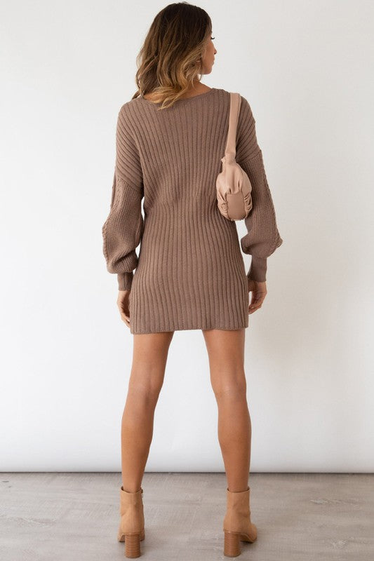 SWEATER DRESS