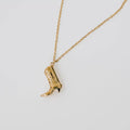 Country Girl Pendant Chain Necklace - WATERPROOF