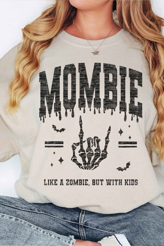 Halloween MOMBIE  OVERSIZED SWEATSHIRT