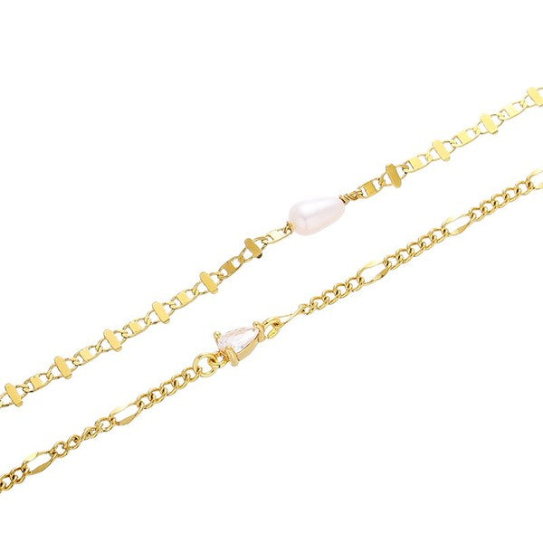 Pearl Adjustable Necklace