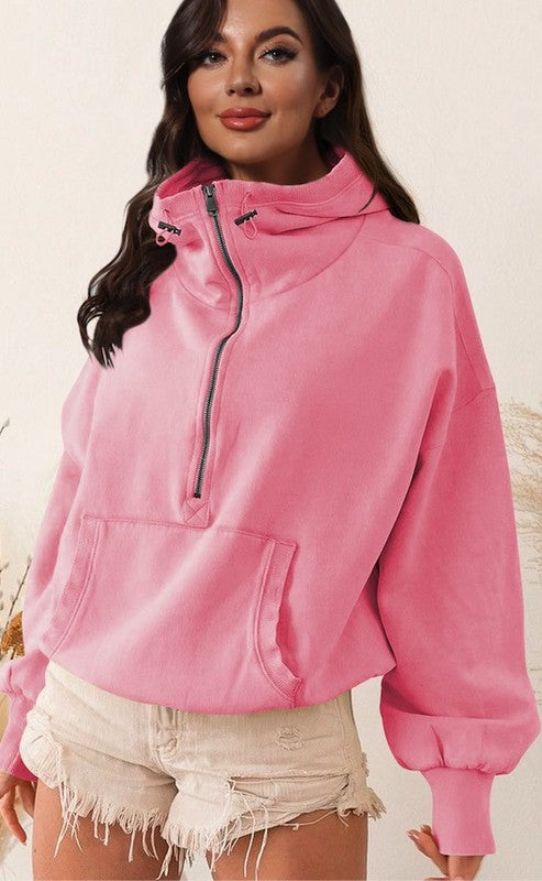 Half Zip Pullover Sweater