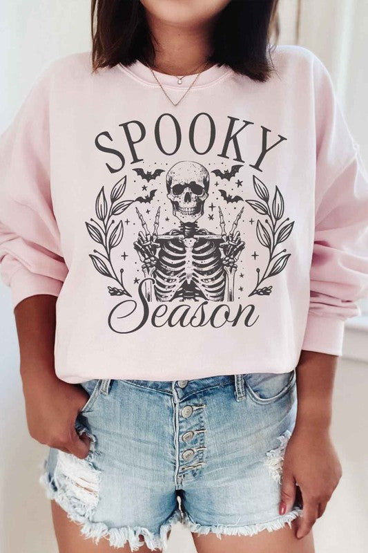 Halloween SPOOKY SEASON  GRAPHIC SWEATSHIRT