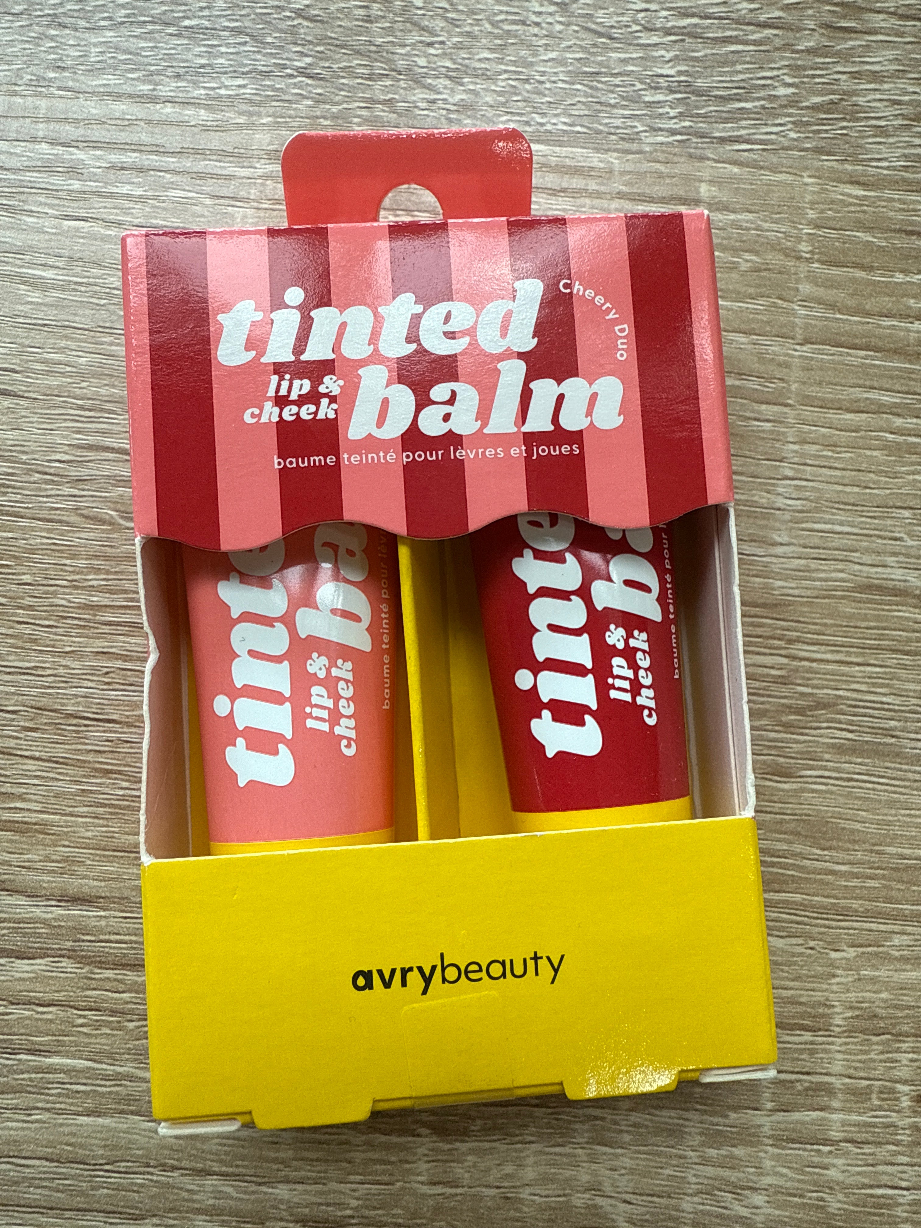 Tinted lip balm