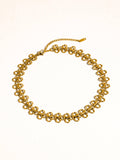 Ritza 18K Gold Non-Tarnish Patterned Choker