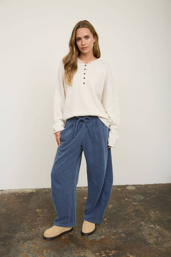 Ella  BARREL LEG SWEATPANTS