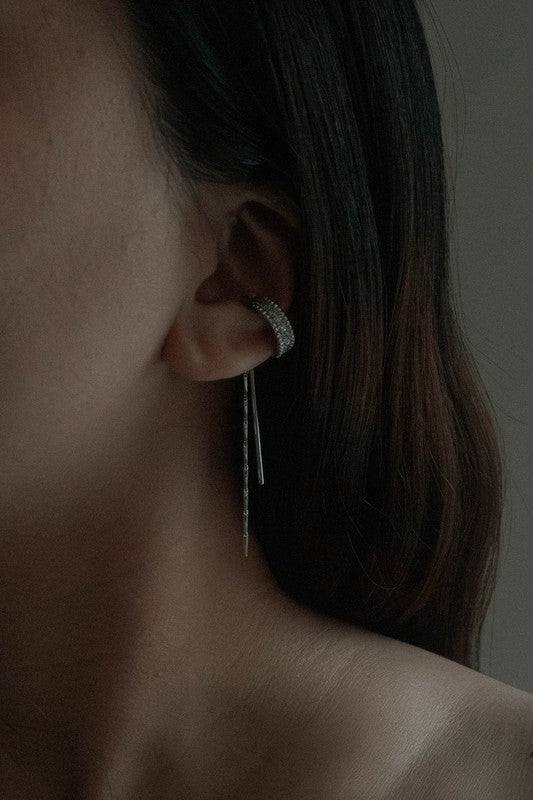 Drop the Bar Ear Cuff Earrings