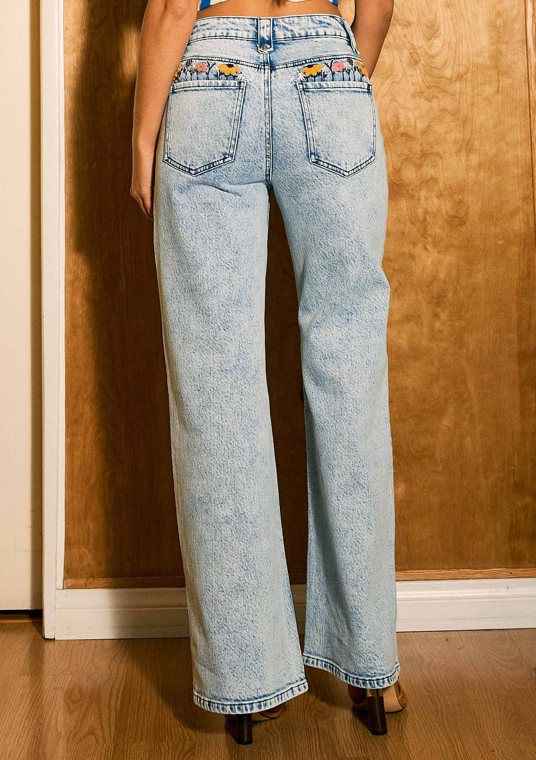 Bea Floral Denim