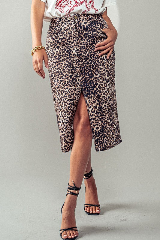 Wild Midi Skirt