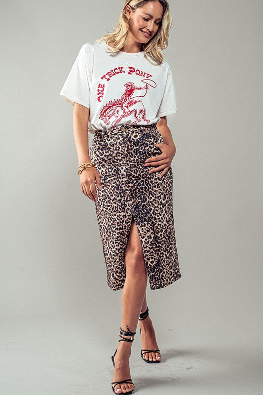 Wild Midi Skirt